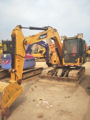 三一75-8s彩屏挖掘機(jī)停工出售，銀川免費(fèi)試機(jī)優(yōu)惠多